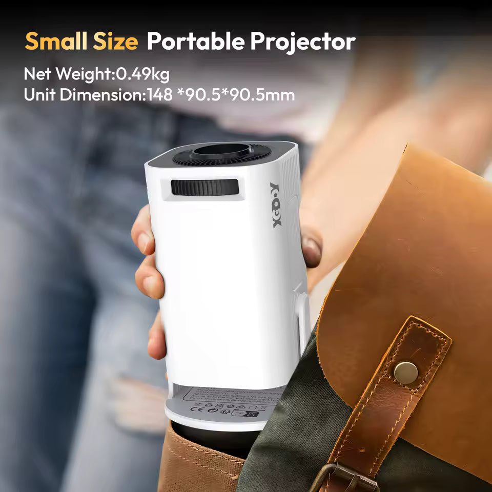 XGODY Gimbal 3 Pro 4K Mini Projector (WiFi 6 / BT 5.4)