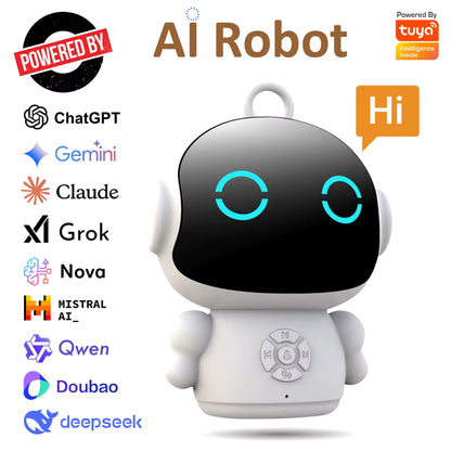 Smart AI Robot Toy – Interactive Voice & WiFi Learning for Kids