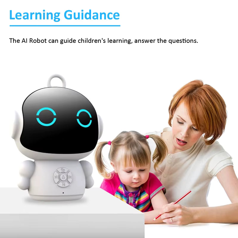 Smart AI Robot Toy – Interactive Voice & WiFi Learning for Kids
